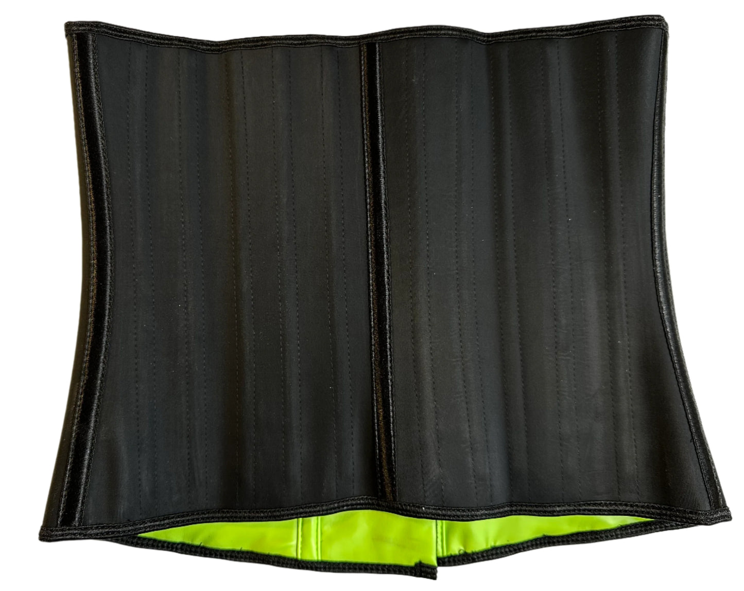Green and black sauna waist trainers